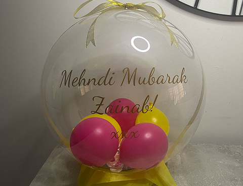 Mehndi Mubarak Balloons